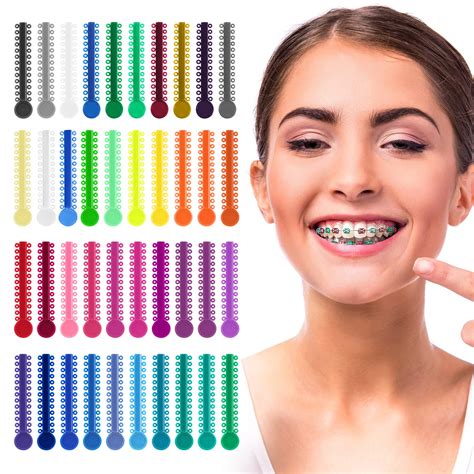 metal braces bracket colors|colgate braces color chart.